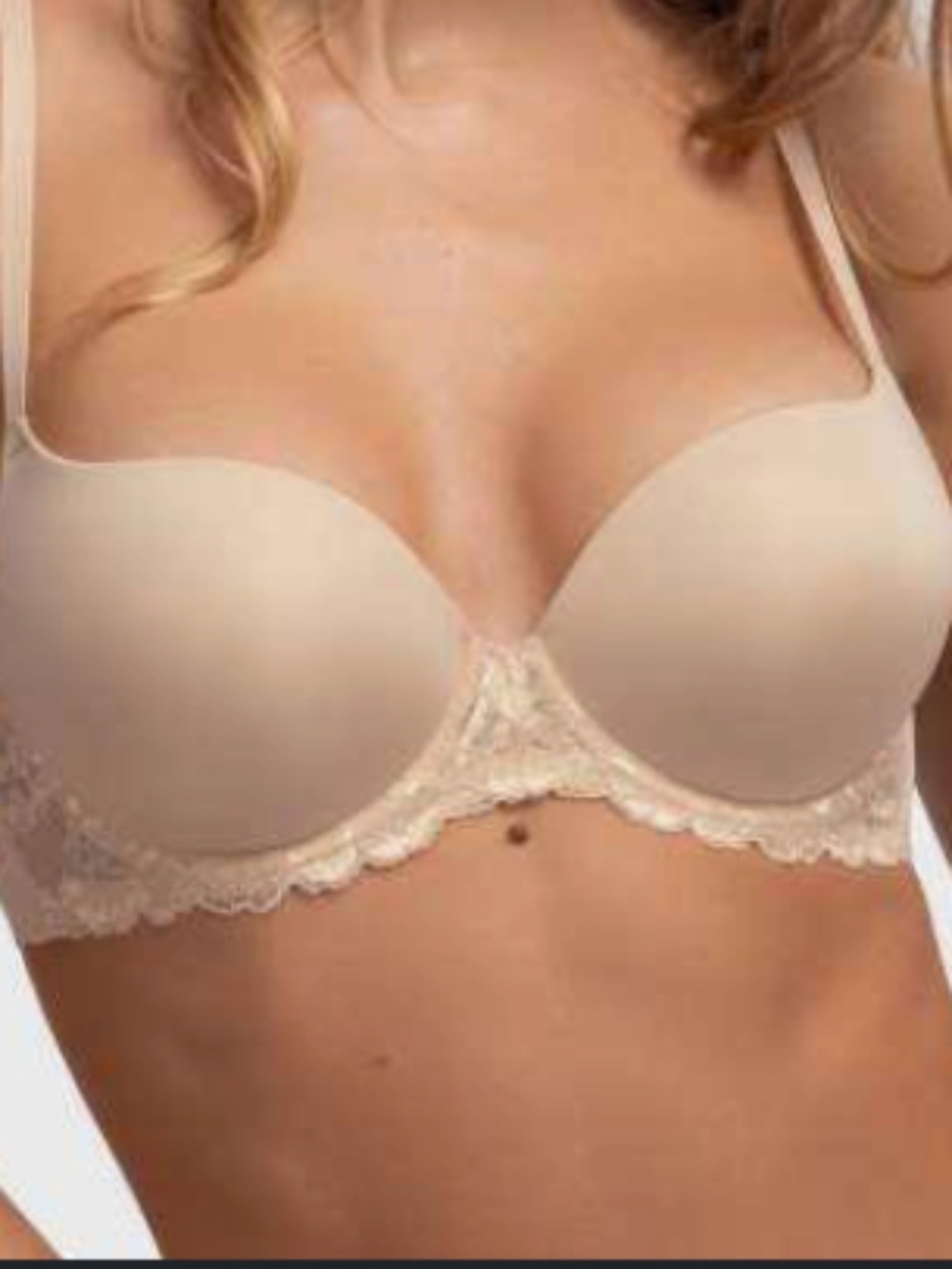 Dorina Women's Claire Push up Plunge Bra, D17221A - Nude